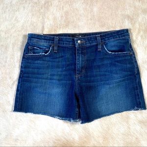 Joe's Jeans Frayed Hem Denim Jean Shorts